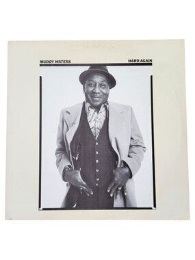 Muddy Waters - Hard Again Vinyl original 1977 Blue Sky PZ 34449 VG Condition